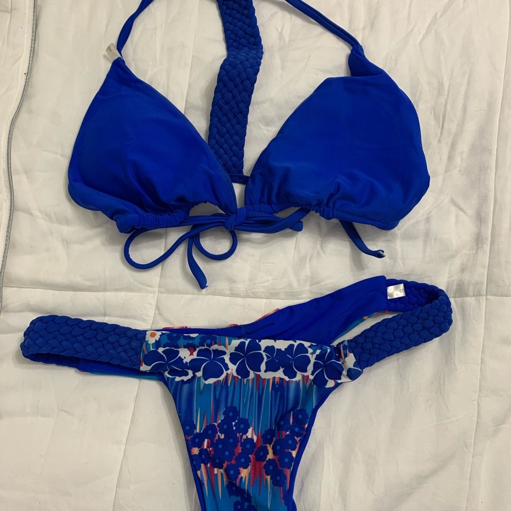ZAFUL blue bikini